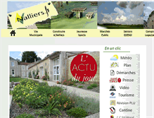 Tablet Screenshot of nalliers.fr